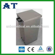 Square Stainless Steel Wall Mounted Waste bin